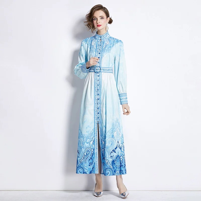 Space girl print dress ED156 images